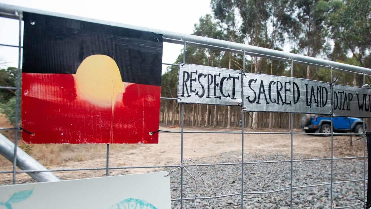Protesters clashing with police as roadworks begin on a controversial freeway duplication in country Victoria.