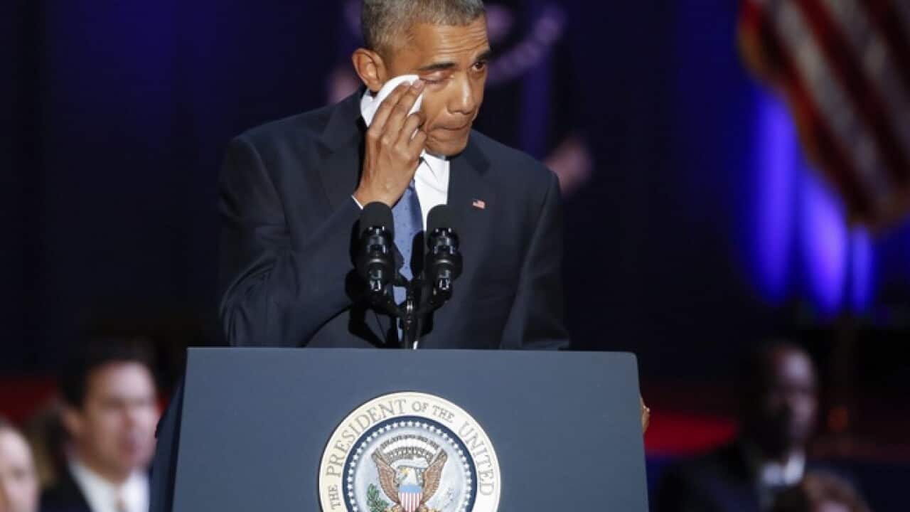 ‘Yes, we can, yes we did’: President Obama delivers farewell address