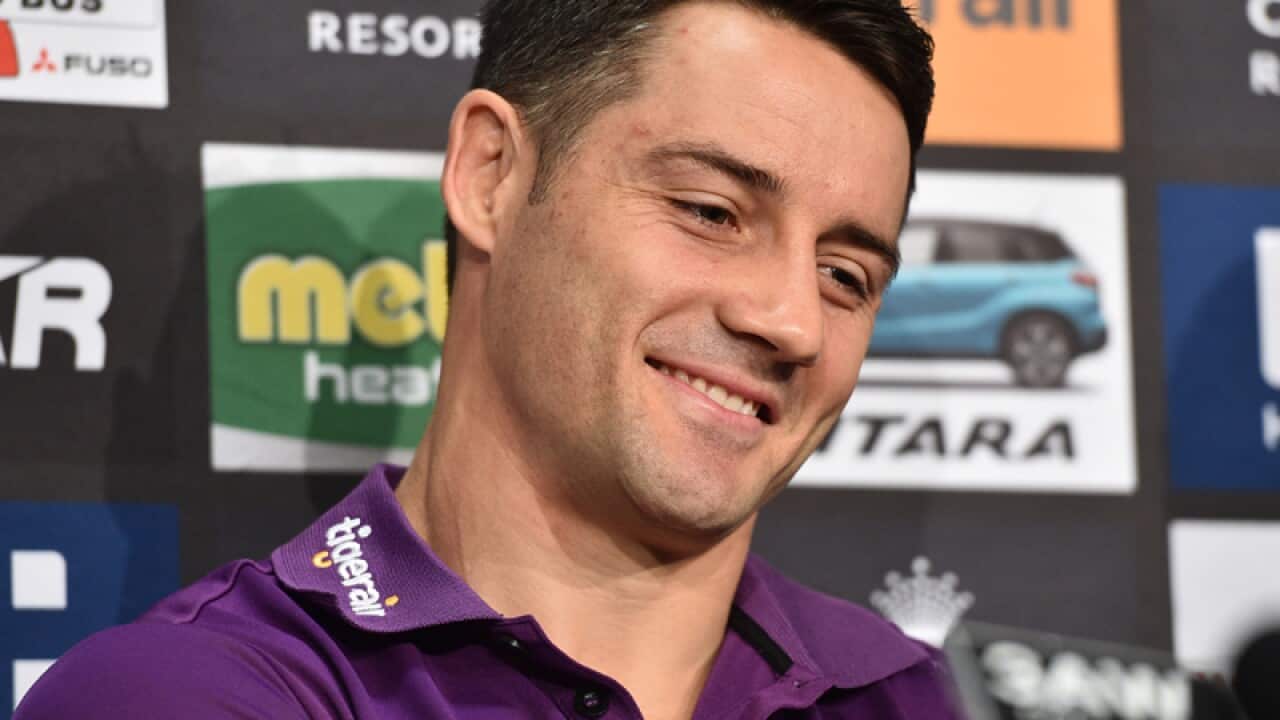 Melbourne Storm NRL player Cooper Cronk