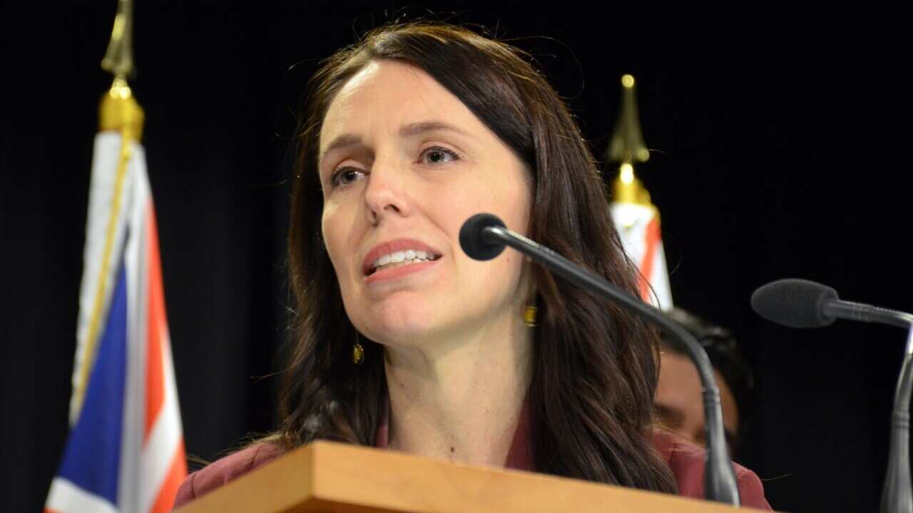 NZ Prime Minister Jacinda Ardern.