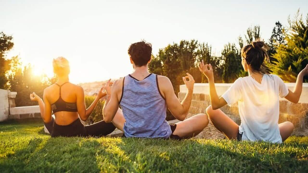 Yoga In Park