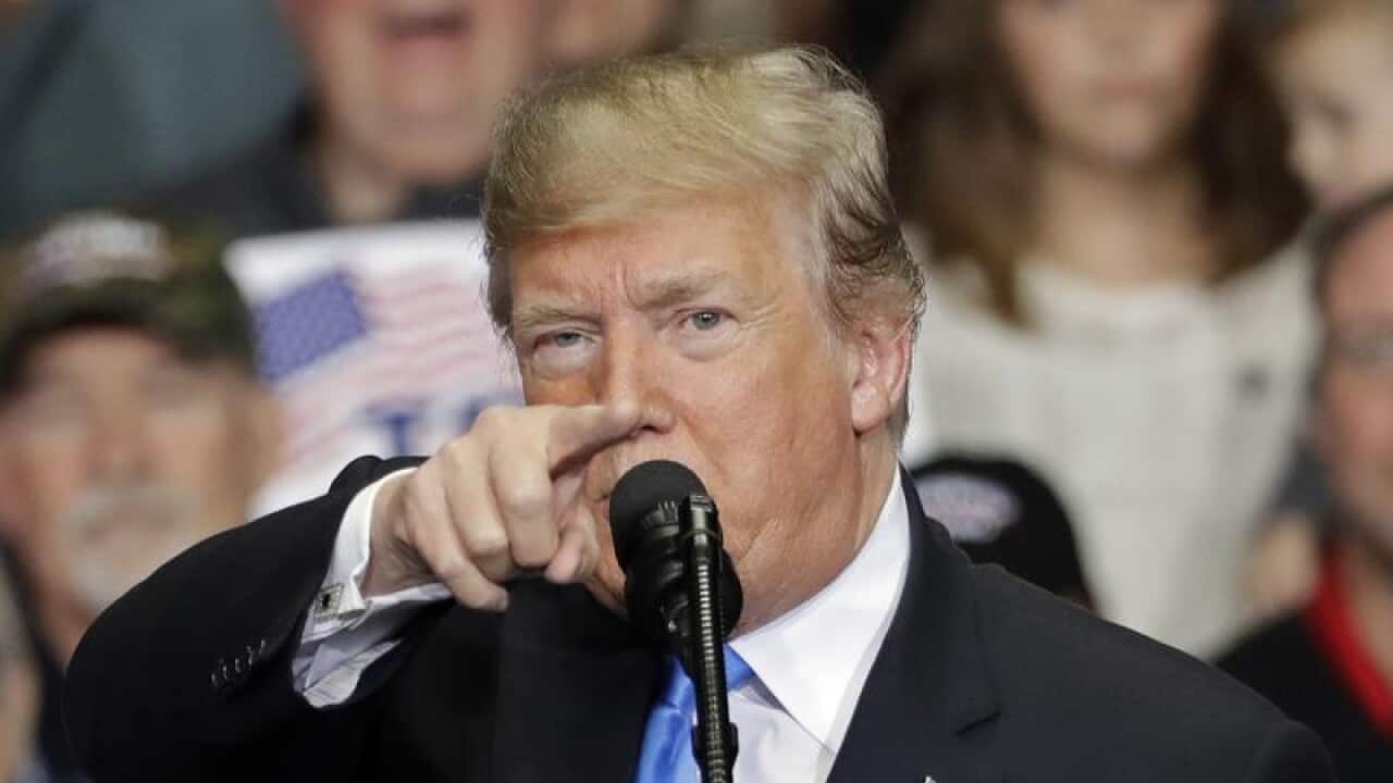 A file image of President Donald Trump