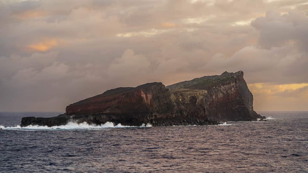 Hunga Tonga Hunga Ha'apai at dawn (Supplied CSIRO-Fraser Johnston).jpg