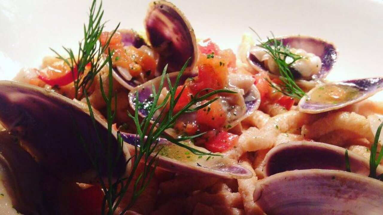 Passatelli ai frutti di mare.