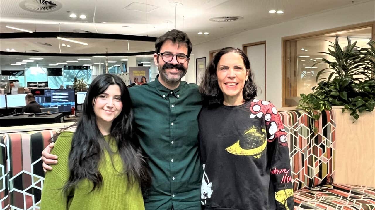 L: Hyacinth Makka, Jeremy Artis, Ioanna Gagani