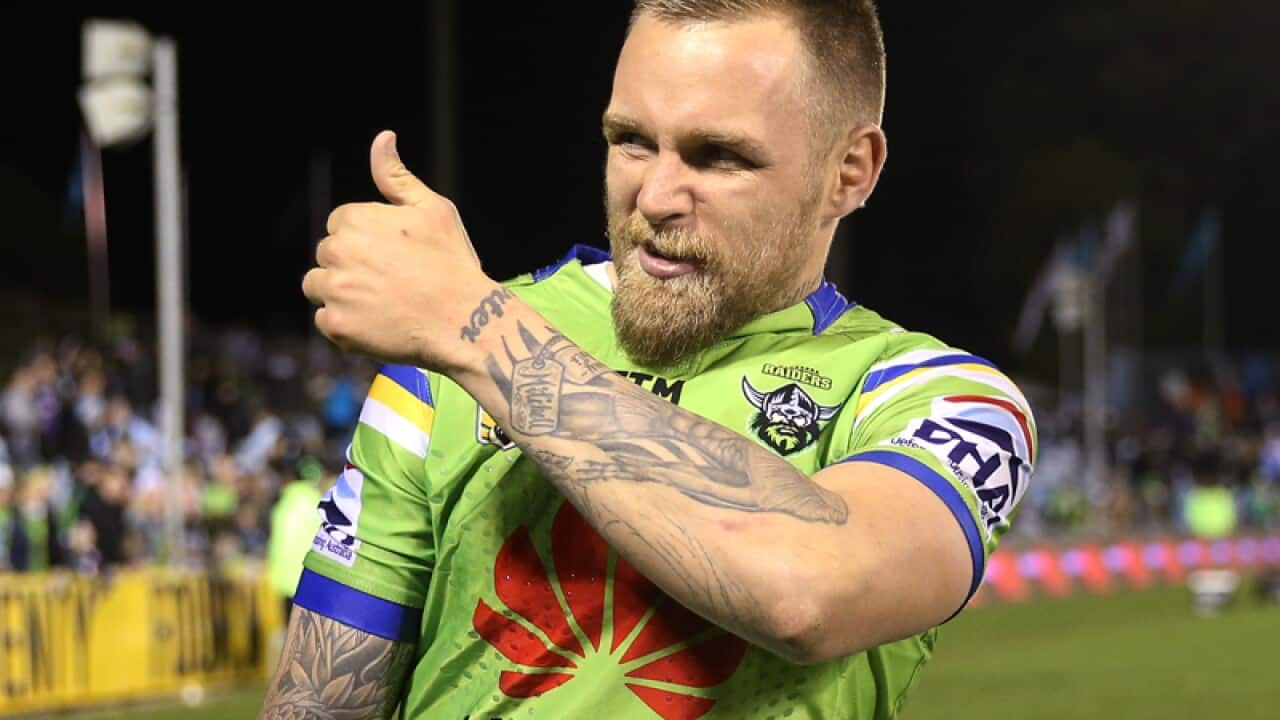 Canberra Raiders playmaker Blake Austin