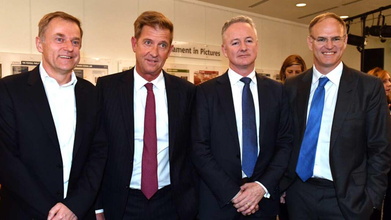 Peter Tonagh, Tim Worner, Hugh Marks, Michael Miller