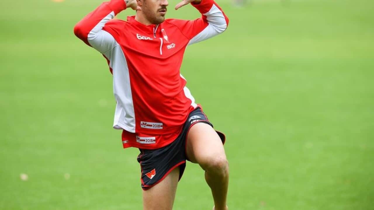 Sydney Swans AFL player Sam Naismith