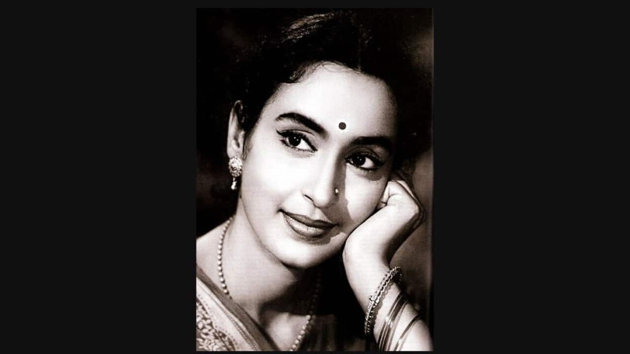 Indian actress Nutan