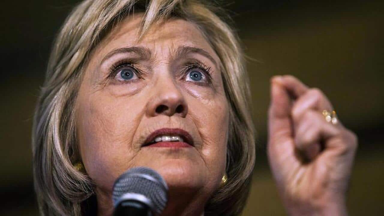 Bà Hillary Clinton ăn mừng việc đủ số phiếu đề cử