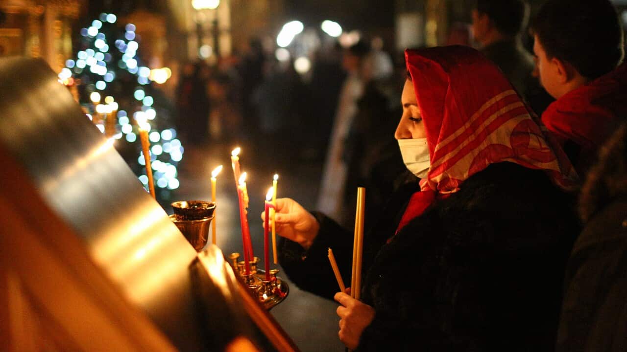 Orthodox Christmas celebrated in Russia