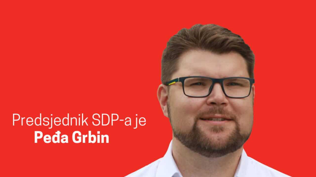 Pedja Grbin SDP