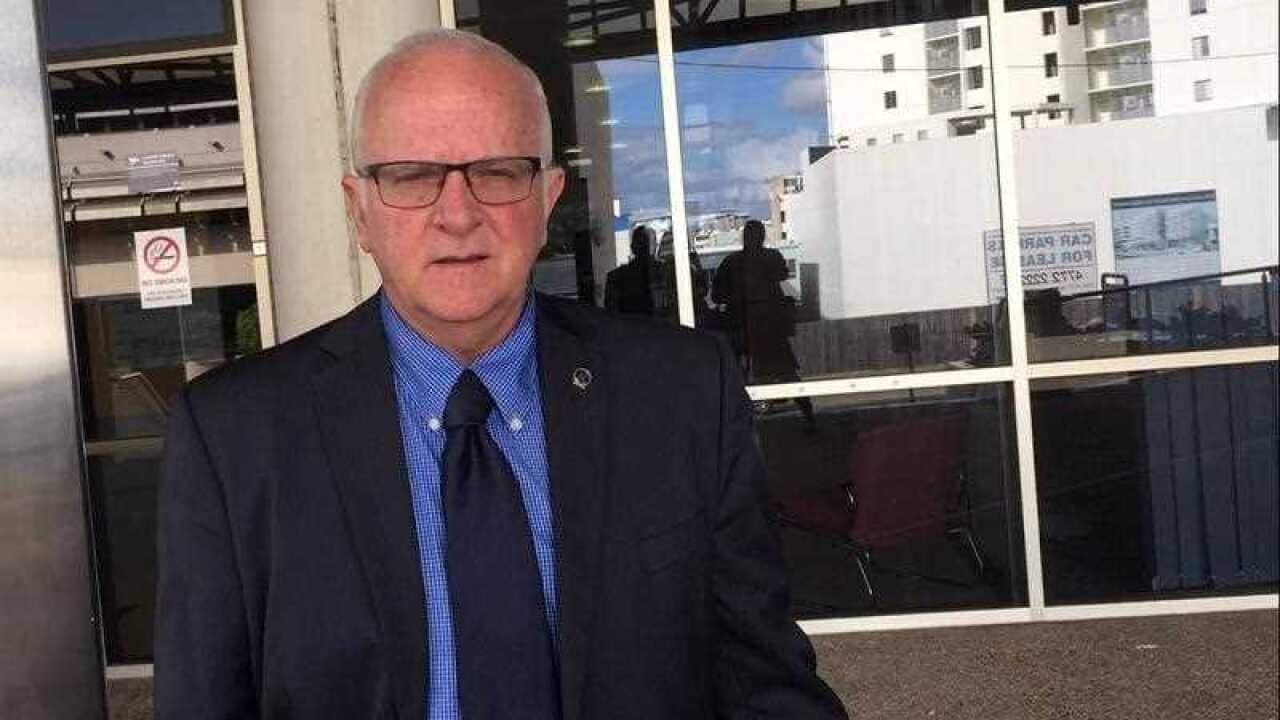 The man who led the initial investigation into the Palm Island death in custody, Detective Inspector Warren Webber. (AAP)