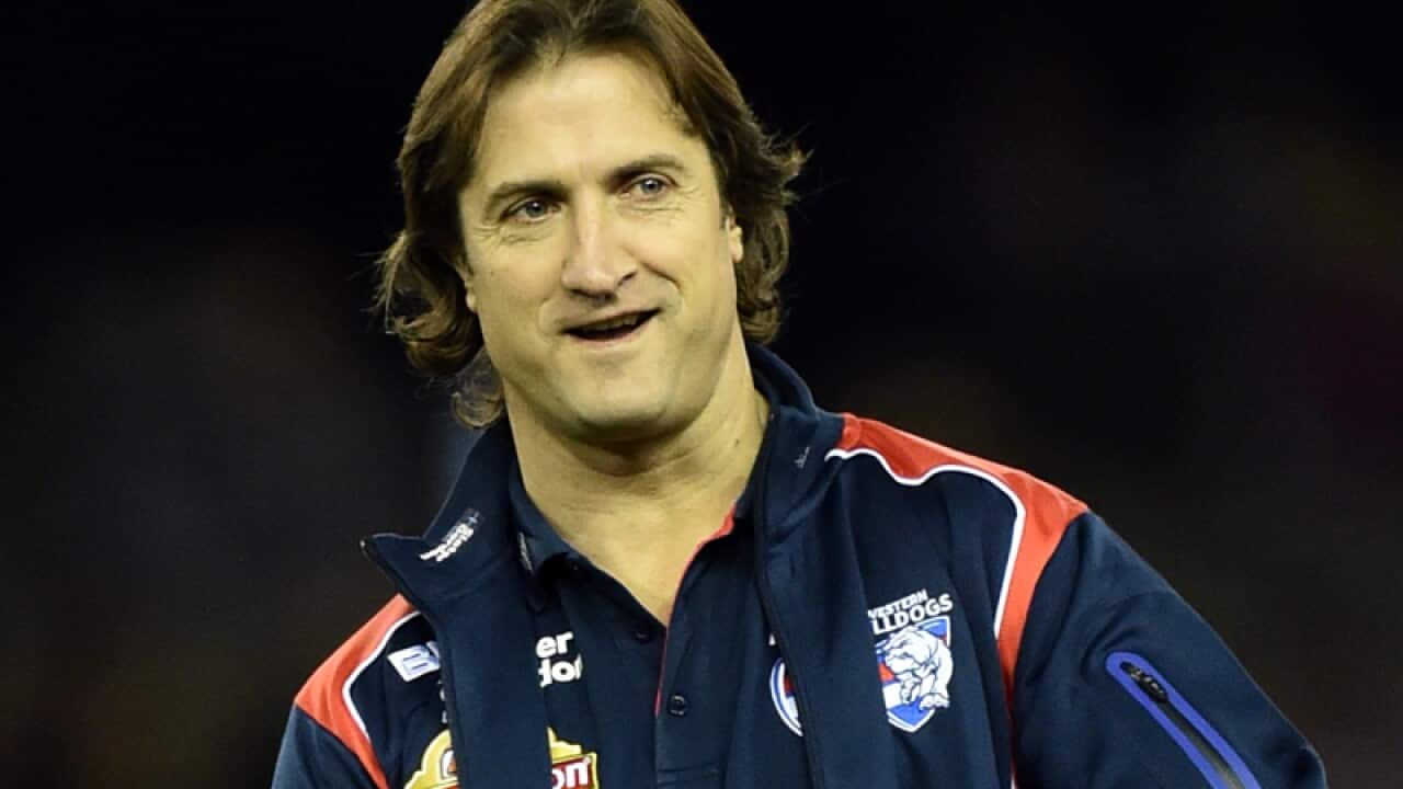 Western Bulldogs player coach Luke Beveridge