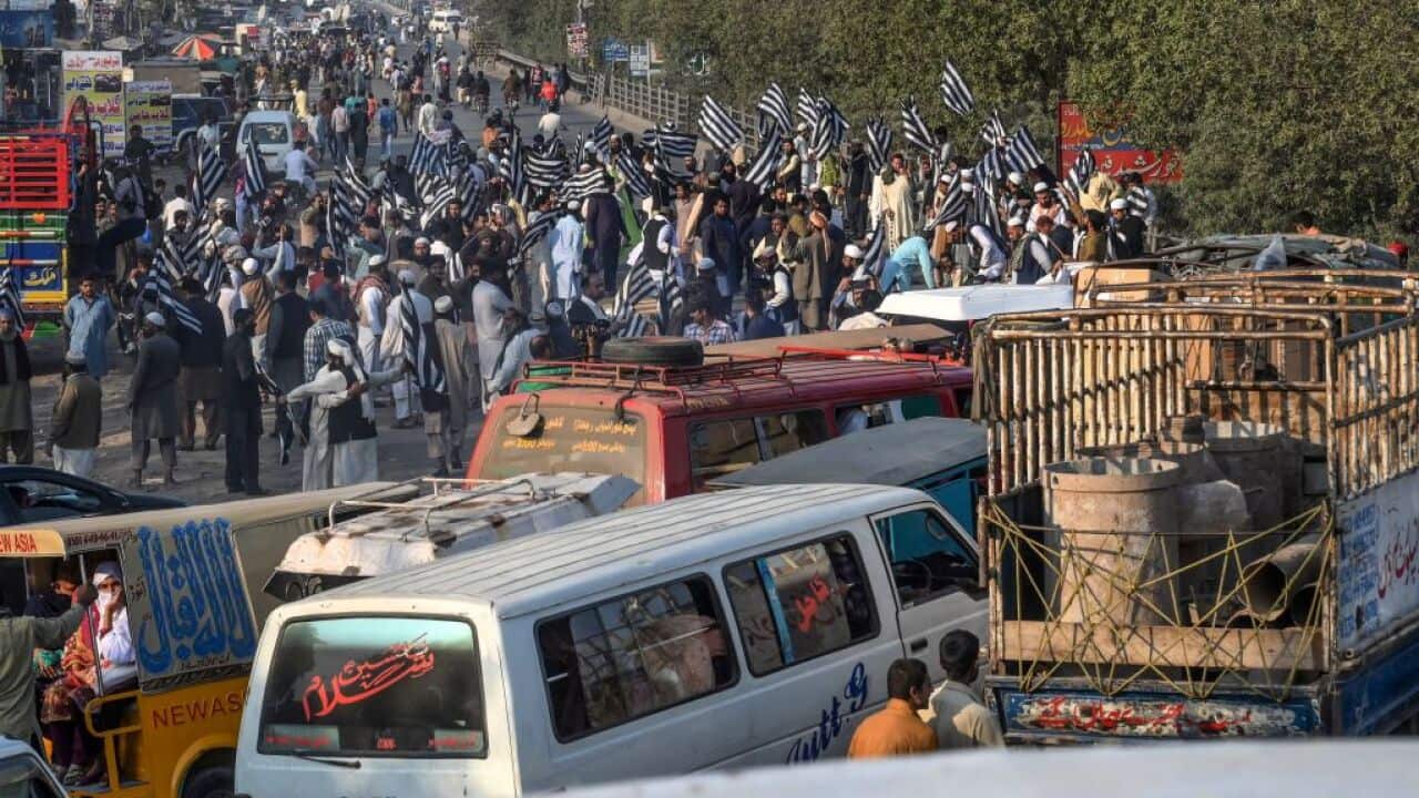 The investigator said the woman should have taken the Grand Trunk road, pictured here during a 2019 protest.