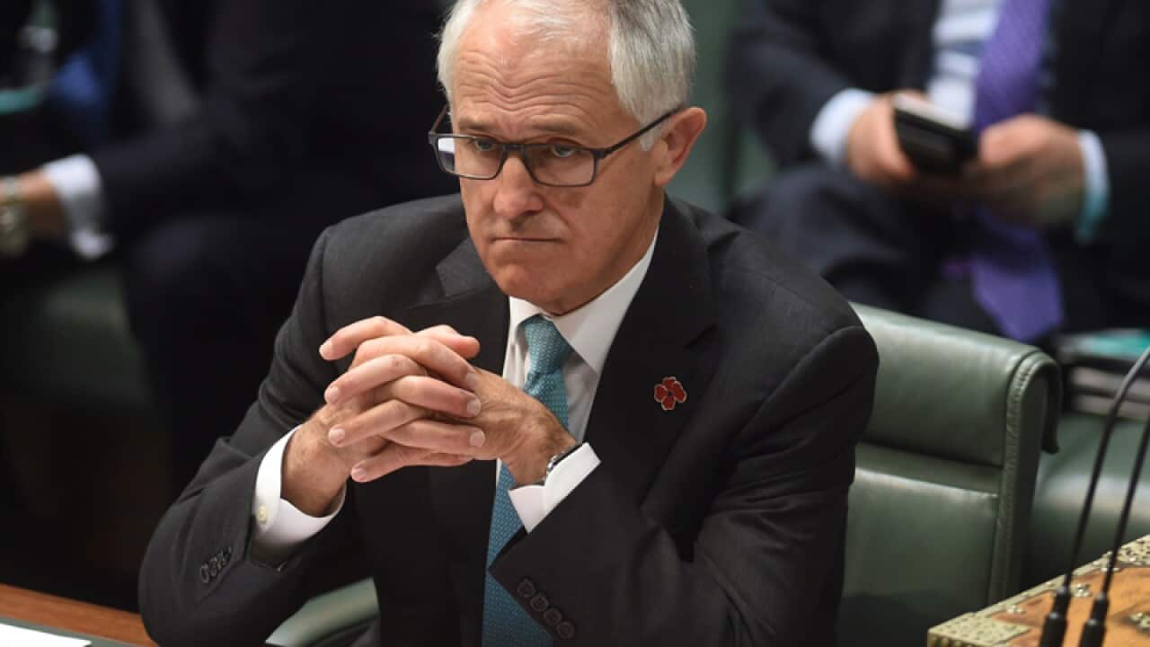 Australia's Prime Minister Malcolm Turnbull