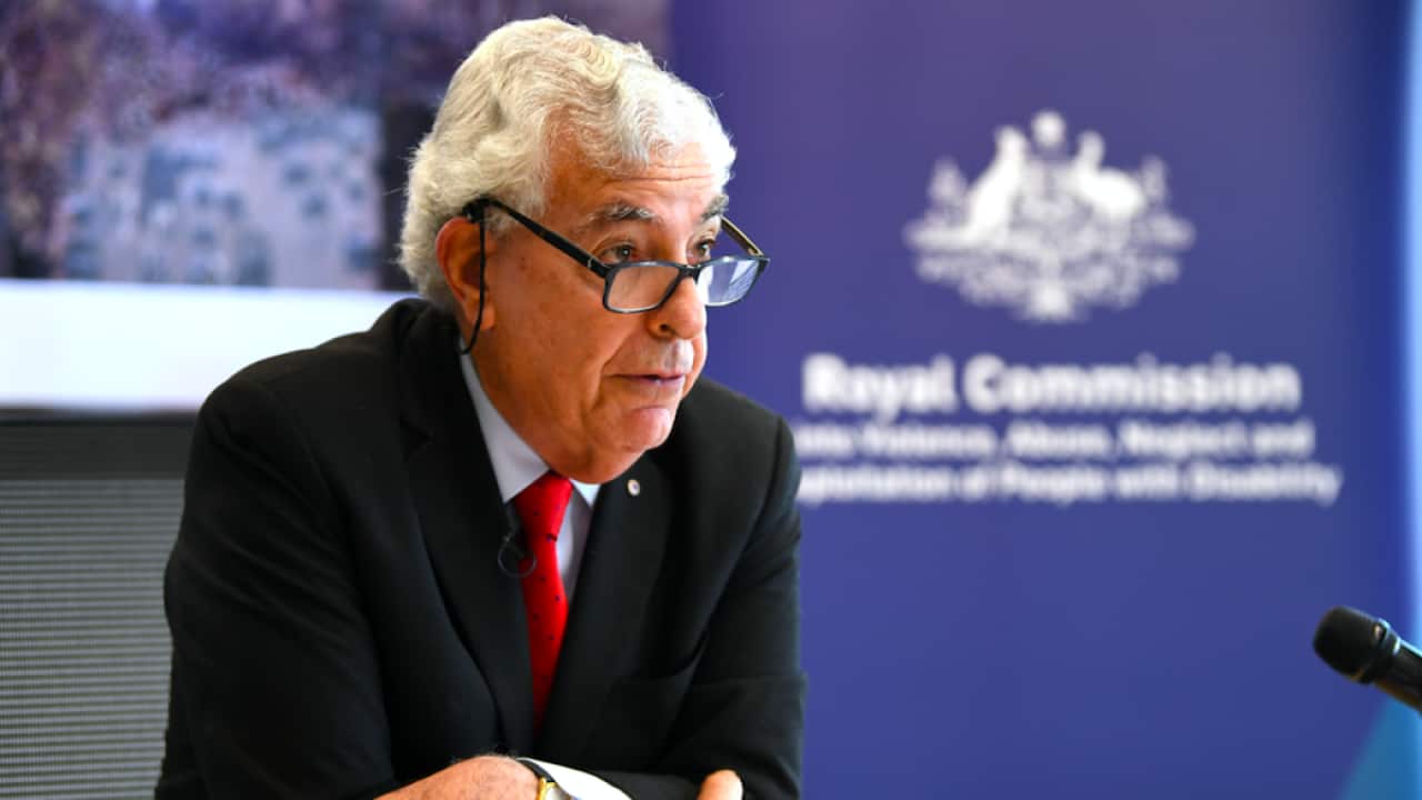Disability royal commission chair Ronald Sackville