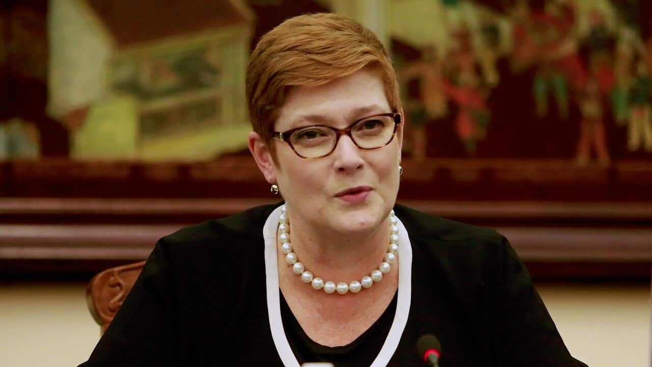 Australian Foreign Minister Marise Payne.