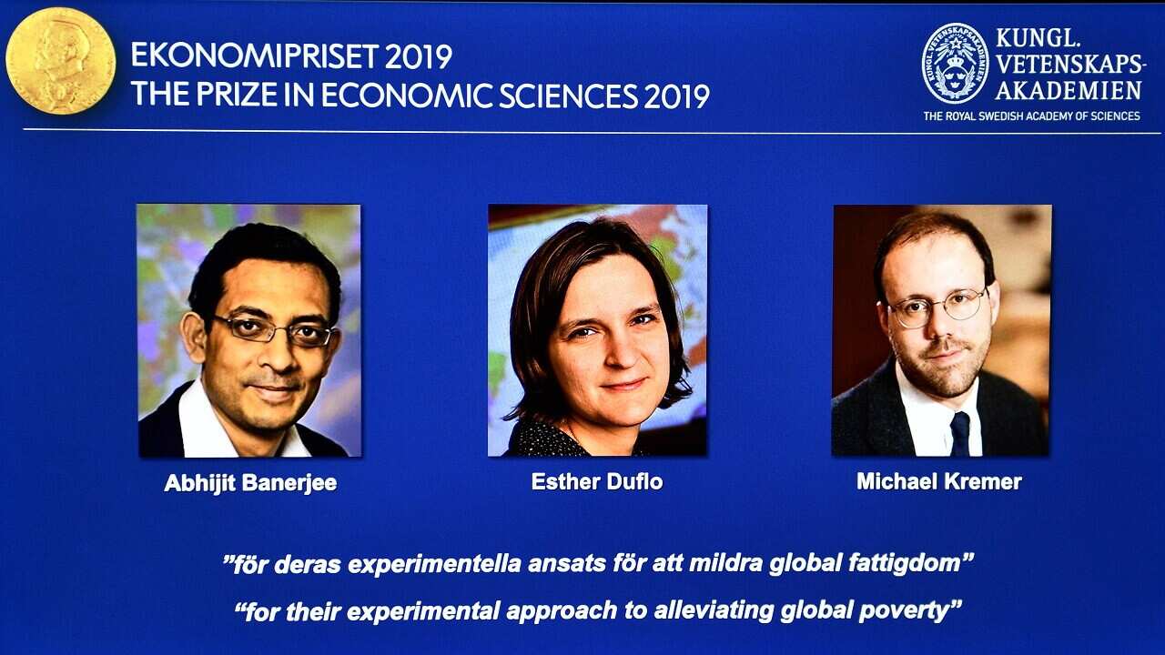 Abhijit Banerjee, Esther Duflo, and Michael Kremer