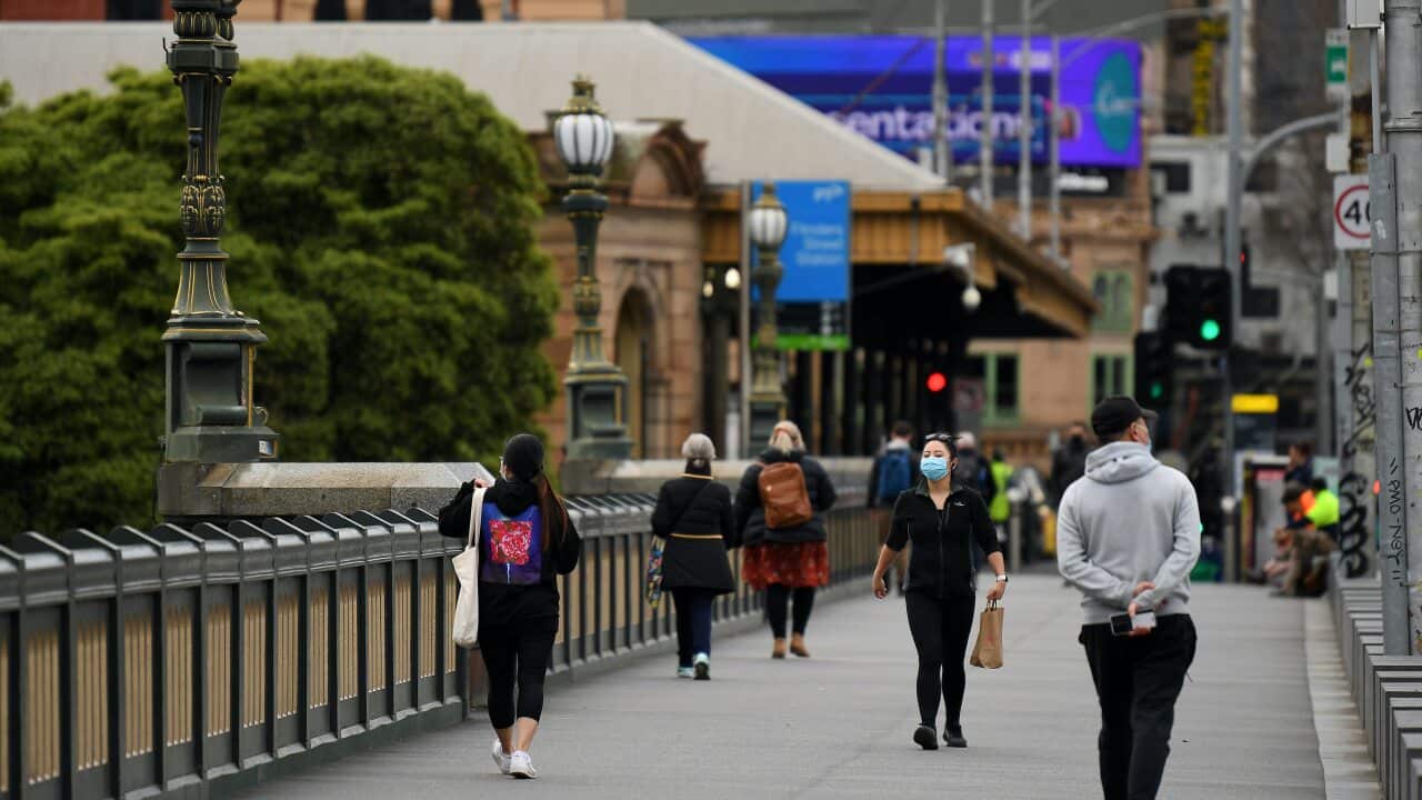 Melbourne in coronavirus lockdown