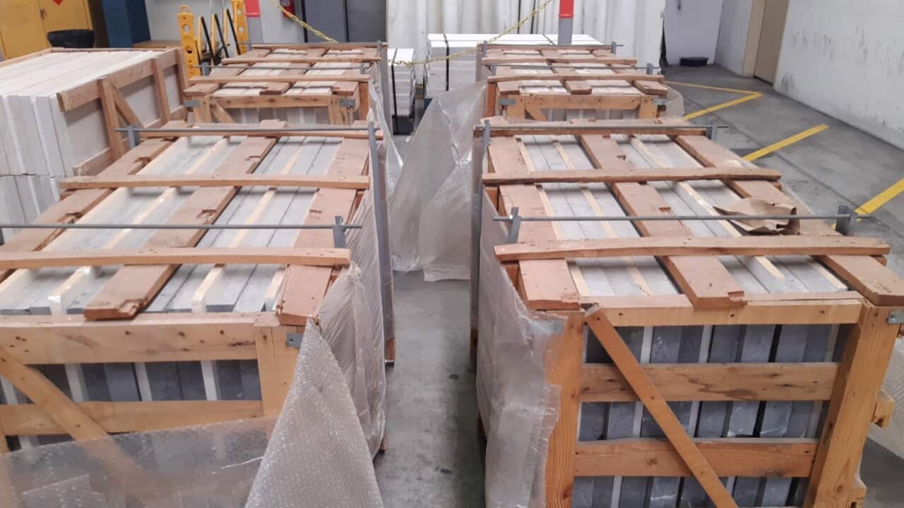 Australia’s largest seizure of ‘ice’ recorded after additional tonne detected in sea cargo