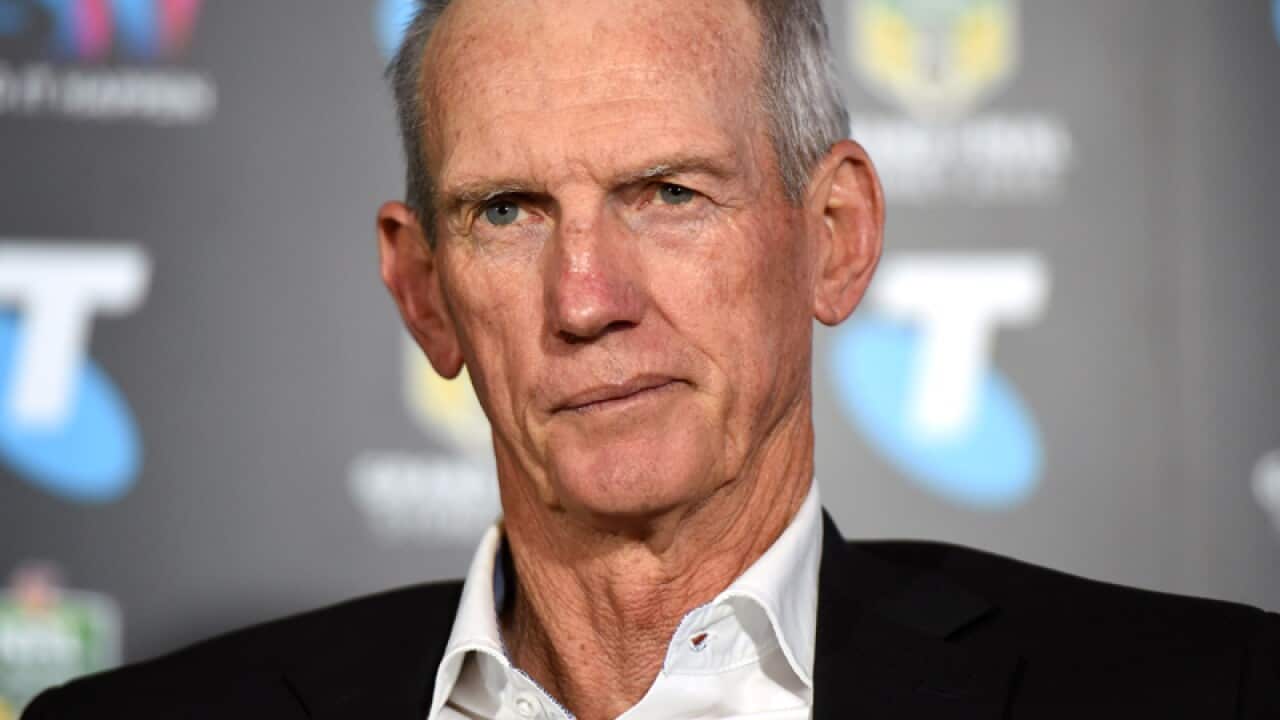 Brisbane Broncos NRL coach Wayne Bennett