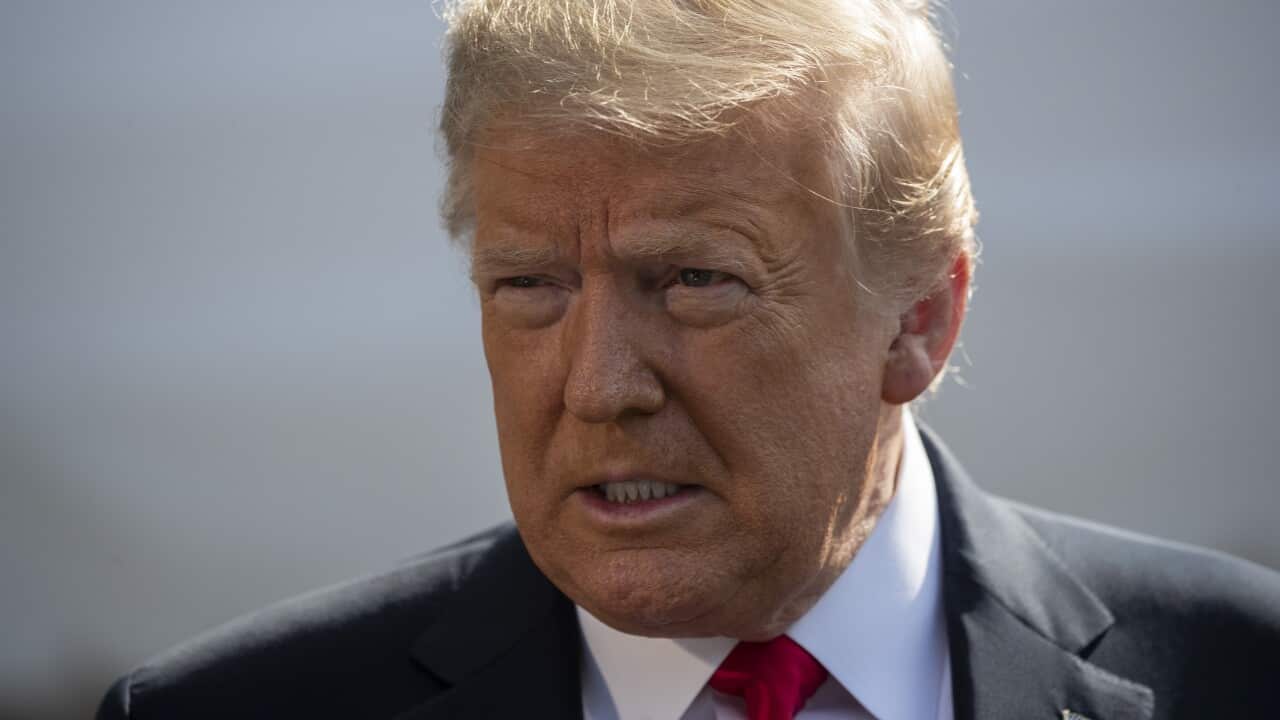 US President Donald Trump