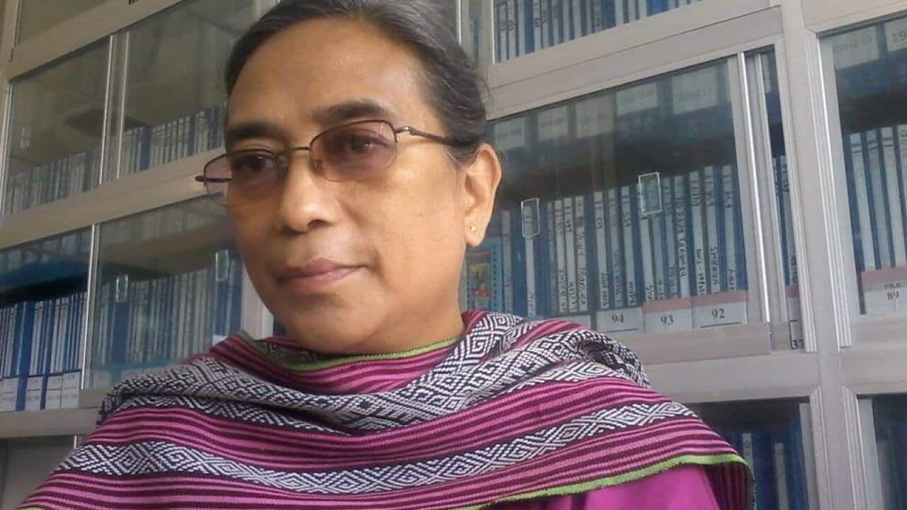 Emmy Sehartian from the Synod of the Evangelical Christian Church in West Timor