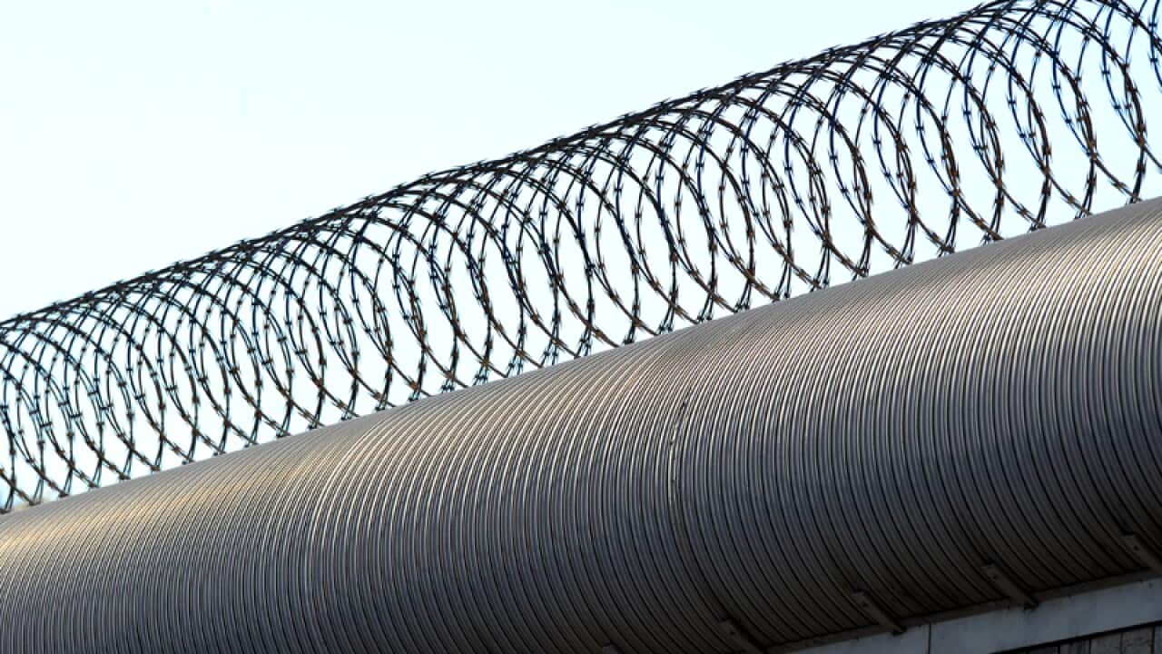 Fencing at a remand centre