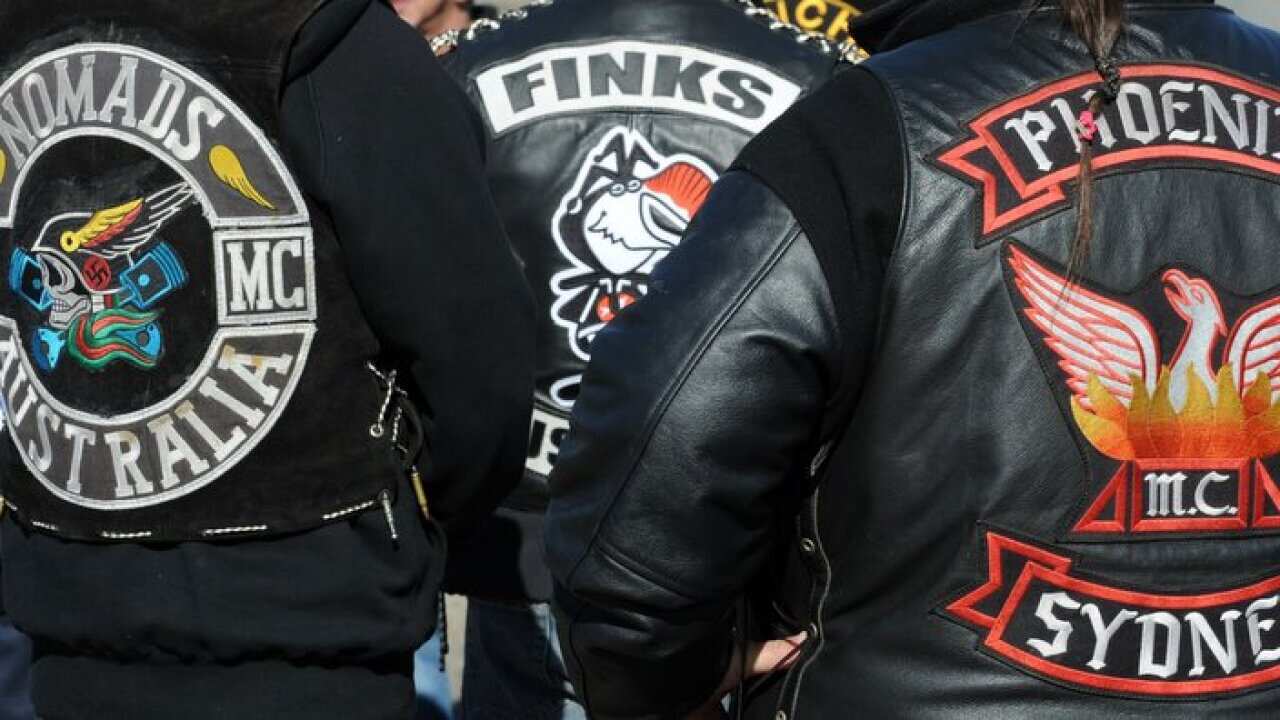 Members of Nomads MC, Rebels MC, Finks MC and Phoenix MC make up some of the 14 NSW outlaw motorcycle gangs