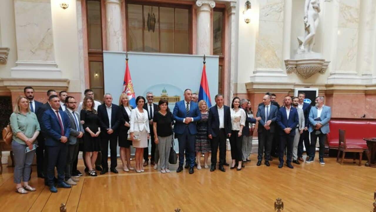 Courtesy of Serbian Parliament Media Office Courtesy of Serbian Parliament Media Office