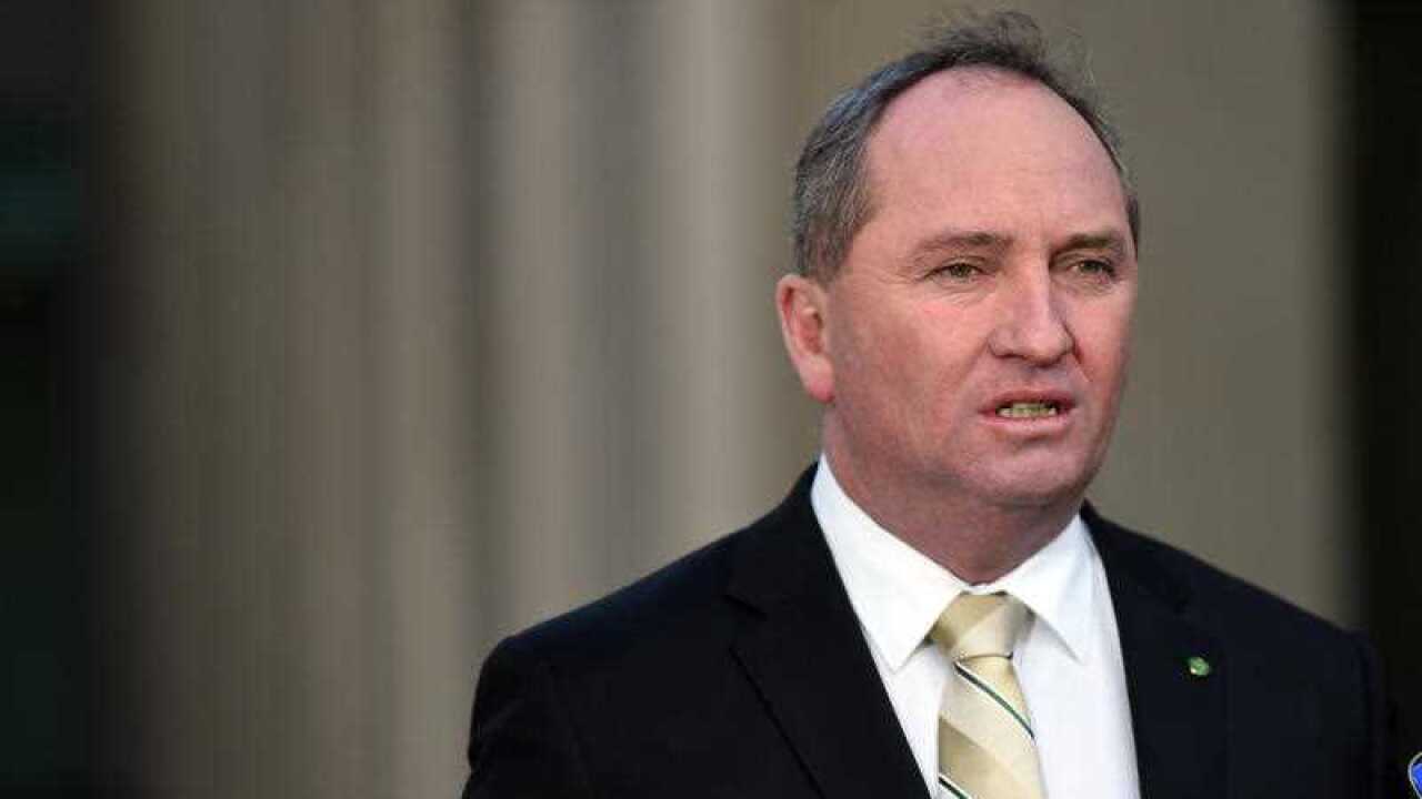 Federal Minister for Agriculture Barnaby Joyce.