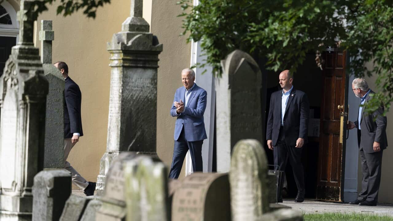 President Joe Biden attended church on Independence Day