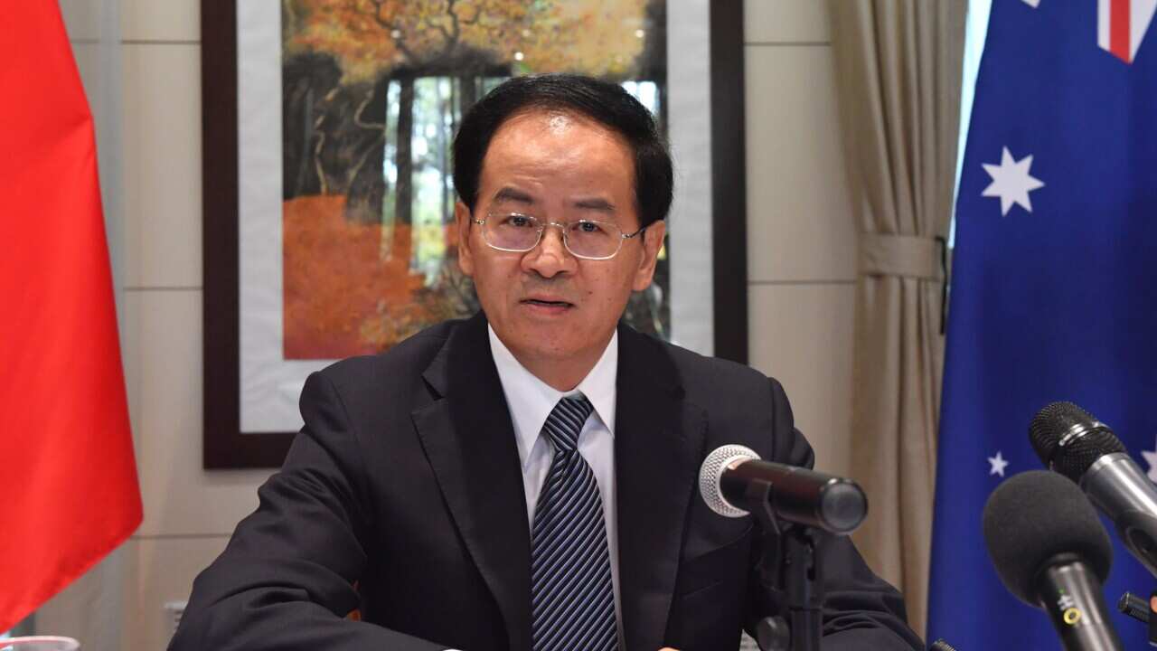 China's Ambassador to Australia Cheng Jingye accuses Australia of inflicting economic damage on China.