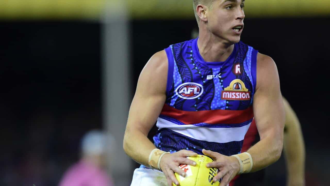 Western Bulldogs player Michael Talia