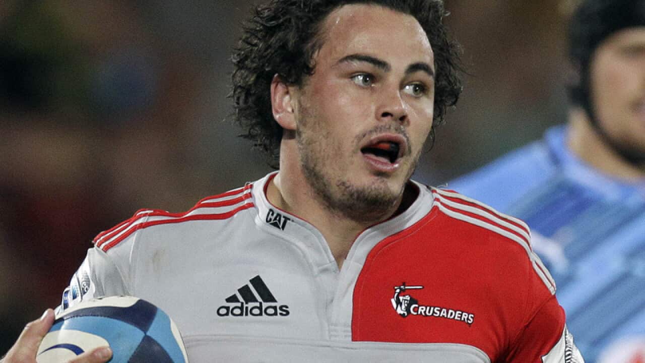 New Zealand's Crusaders Zac Guildford.