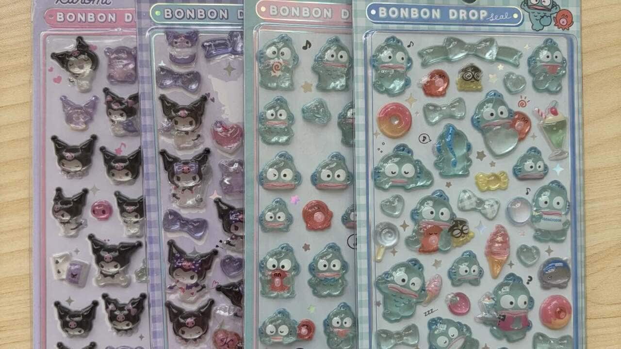 日本新潮流—交換貼紙。