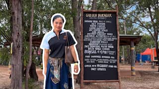 Desi Pardede at Garma Festival