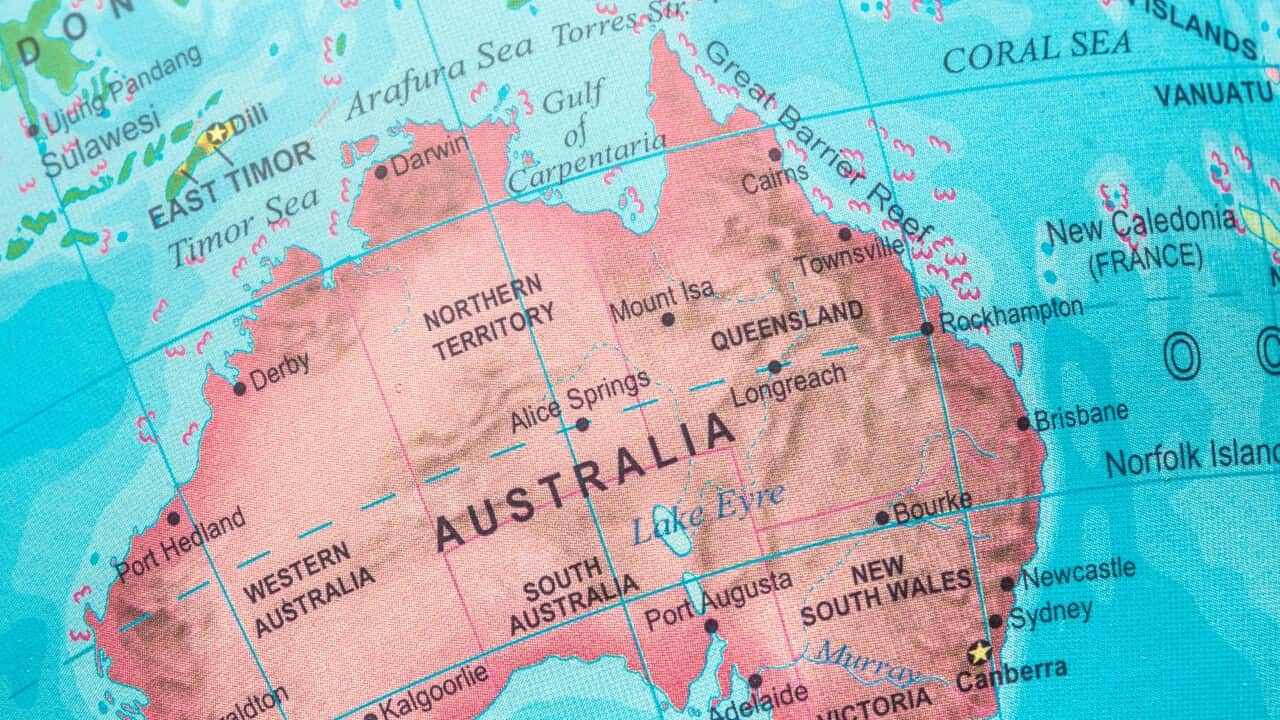 Map of Australia
