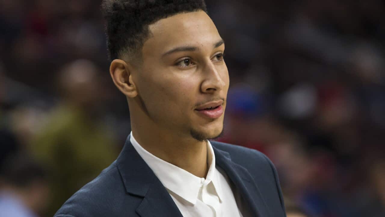 Australian NBA player Ben Simmons