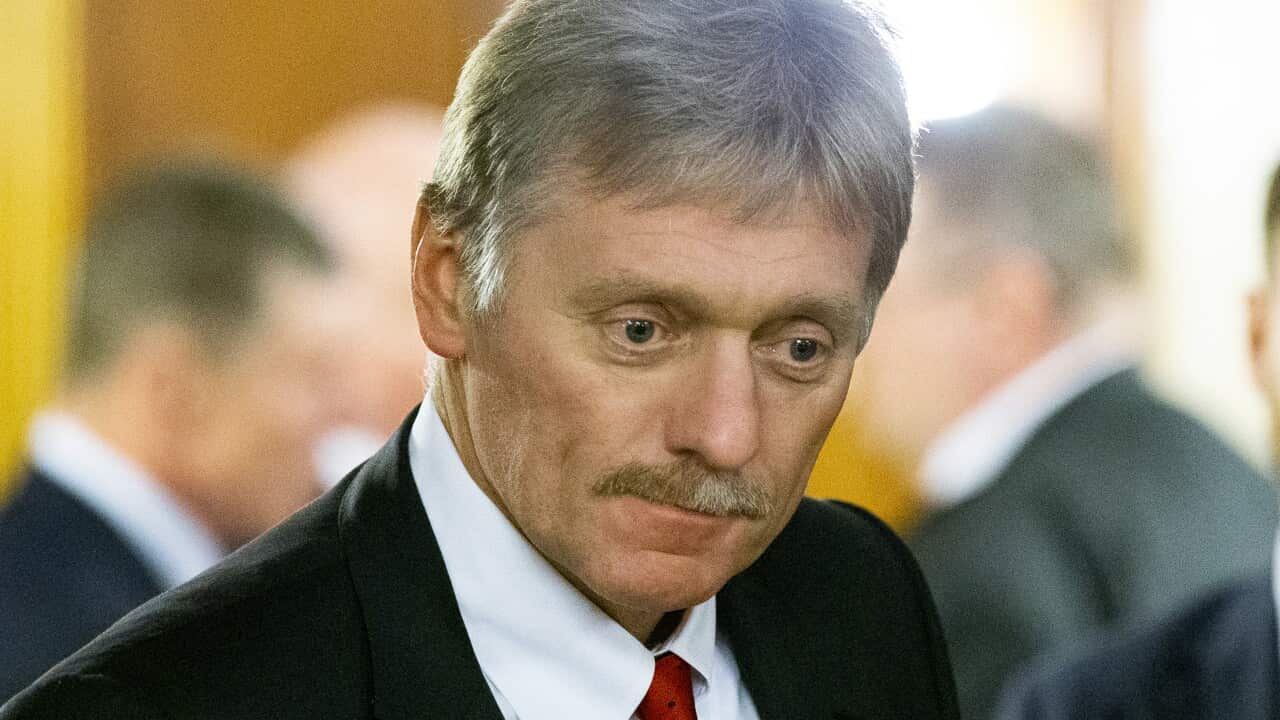 Kremlin spokesman Dmitry Peskov rejected claims the Russian state was behind the poisoning of Alexei Navalny.