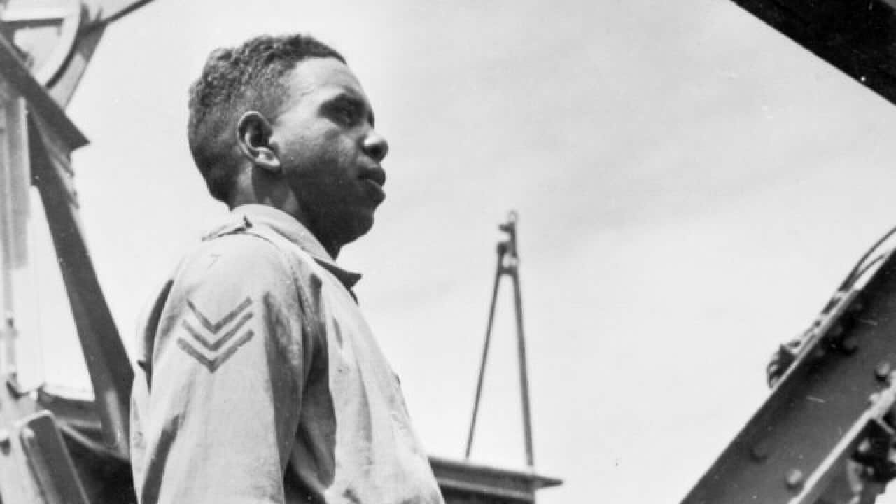 Reg Saunders (Australian War Memorial)