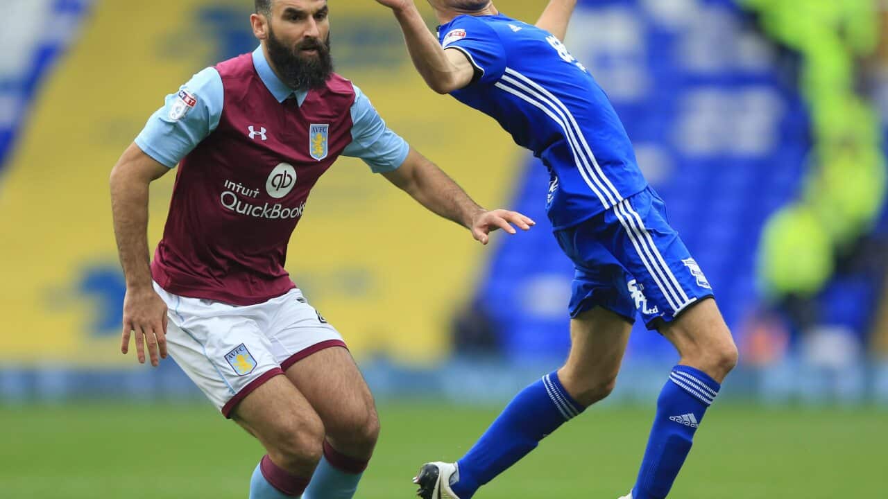 David Davis Birmingham City Mile Jedinak Aston Villa