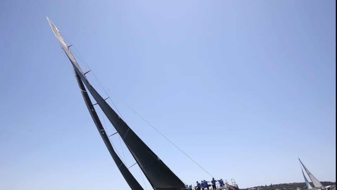 Black Jack races during the Big Boat Challenge