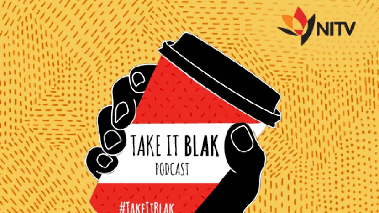 Take It Blak podcast logo