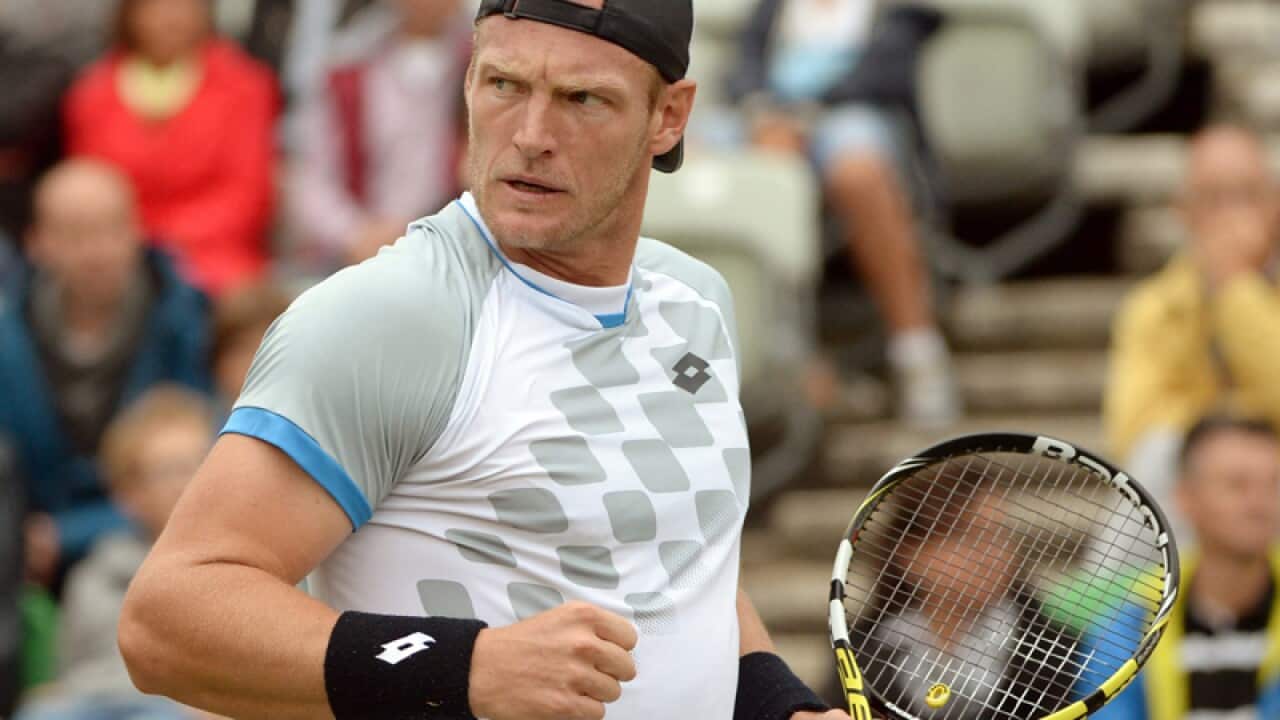 Australian tennis player Sam Groth