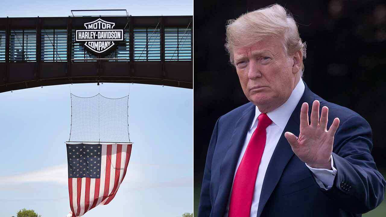 President Donald Trump has tweeted a response to the Harley-Davidson decision.