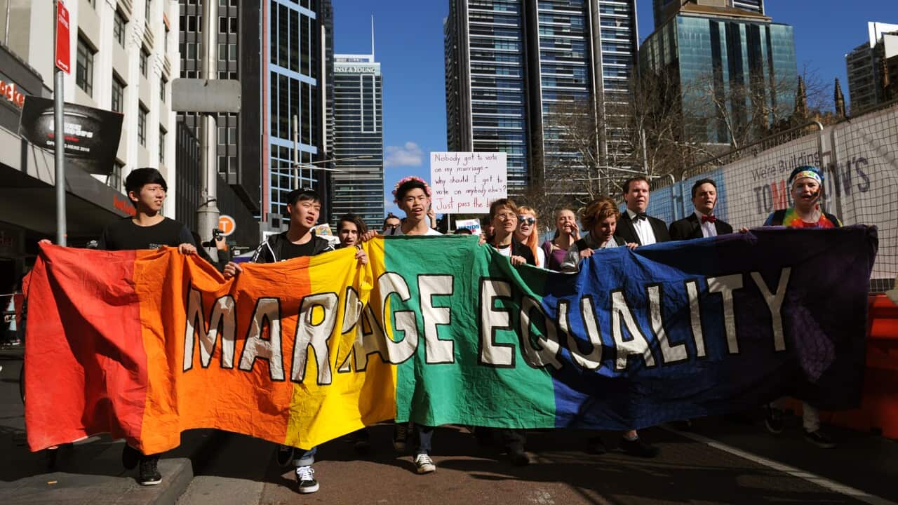 Marriage equality rally