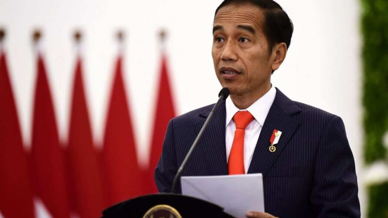 Indonesian President Joko Widodo (above) is seeking to repeat his 2014 victory, when he won narrowly against Prabowo Subianto - AFP