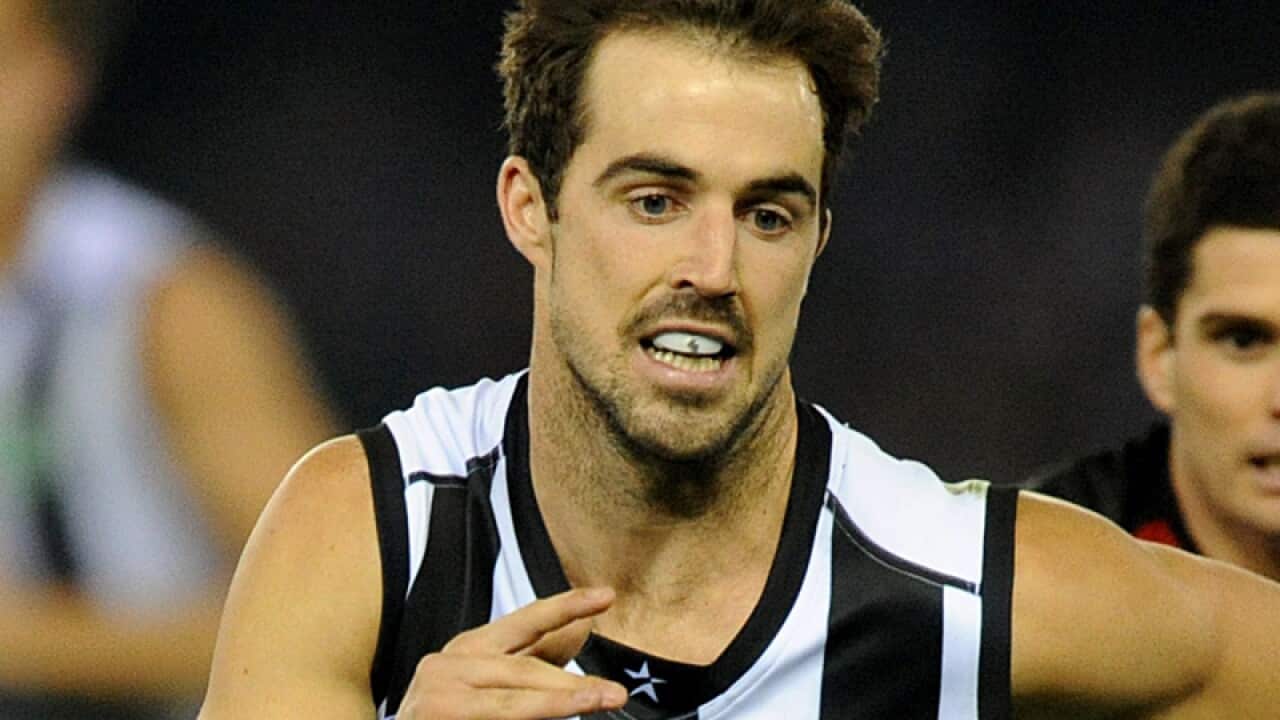 Steele Sidebottom of Collingwood